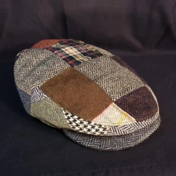 Vintage Shandon Patchwork Classic Flat Cap from Ireland - Picture 6 of 9